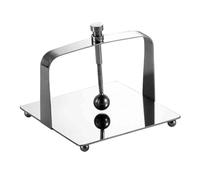 GUOXIAD Porta Fazzoletti da Tavolo in Acciaio Inox, Distributore di Tovaglioli con Coperchio Sollevabile E Base Antiscivolo, Porta Asciugamani di Carta for Ristorante, Bar, Caffetteria(Silver Small)