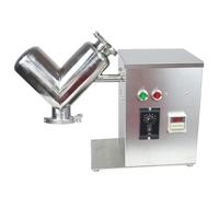 guoyjmm Miscelatore Vh2, Miscelatore di Granuli di Particelle in Acciaio Inossidabile 304, Miscelatore per Polvere Secca da Laboratorio da 2 Litri, per Mangimi, Farina, Cereali, caffè