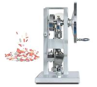 guoyjmm Pressa per Compresse Manuale, Pressa per Compresse Manuale da 12 Mm per Compresse di Pillole, 0-2000 Pezzi/Ora, Macchina per Compresse di Zucchero Dolce, Spessore 0-6 Mm