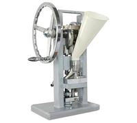 guoyjmm Pressa Punzonatrice Manuale per Compresse, Macchina per La Pressatura dello Zucchero Candito, Macchina per La Pressatura Manuale di Compresse per Pillole, Spessore Regolabile da 0 a 6 mm