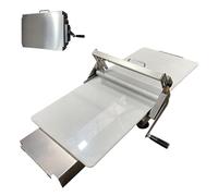 guoyjmm Sfogliatrice Pieghevole, Sfogliatrice Manuale con Spessore Regolabile, Sfogliatrice Professionale, per Pizza, Croissant, Pasta Frolla e Fondente,400