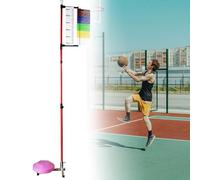 guoyjmm Tester per Salto Verticale con Base Stabile, Regolabile da 1,3 a 3,6 m, Tester per Allenamento al Salto da Pavimento, Attrezzatura per Allenamento al Salto Verticale per Palestra Scolastica