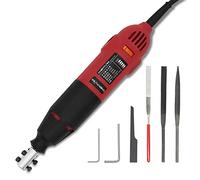 Guoyoocc Set di Lime Metalliche,Set Lime ad Ago Intercambiabili,Lime Elettriche Alternative Lima in Acciaio/Lima Diamantata/Lama per Sega,Facile da Cambiare,per Metallo,Legno,Pietra,Vetro