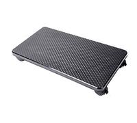 Guoyoocc Supporto per CPU,Carrello Porta PC Supporto,Supporto PC Fisso,Supporto per Desktop Rack di stoccaggio per mainframe con Freno,Computer Furniture Parts,Plastica,7 Stili,Nero/Bianco