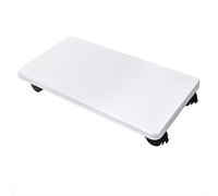 Guoyoocc Supporto per CPU,Carrello Porta PC Supporto,Supporto PC Fisso,Supporto per Desktop Rack di stoccaggio per mainframe con Freno,Computer Furniture Parts,Plastica,7 Stili,Nero/Bianco