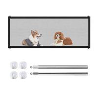 GUOYOU Cancelletto per Cani, Barriera per Cani, Cancellino Cane, Magic Gate, 180x72 cm, Cancello per Scale Animali Domestici, Barriera Sicurezza Cani e Gatto, per Scale, Corridoi