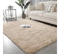GUOYUYU Faux Tappetto 40x60cm Morbida Robusto Lavabile per la Camera da lettoTappeto Finta Pelle Pecora Faux Pelliccia per Soggiorno, Camera da Letto, Bagno, Cachi