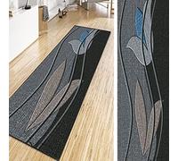 GUOYUYU Home Tappeto 80x270cm Antimacchia passatoia Multiuso Lavabile in Lavatrice Extra Lungo Tappeto per Cucina, Camera da Letto Corridoio, I