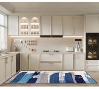 GUOYUYU Tappeto Passatoia Cucina 65 x 120 cm Disegno Geometrico 3D, Tappeto Passatoia Antiscivolo Lungo per Entrata Balcone Lavanderia Bagno, A