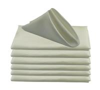 GUOZHAN 12 tovaglioli da tavola in Raso da 45x45 cm, fazzoletti in Tessuto Morbido per Decorazioni per Feste di Matrimonio, Compleanno, Natale, casa, strofinaccio