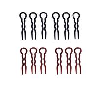 Guozihao 12 pezzi magici semplice vite veloce vite rotante strumento morsetto per capelli