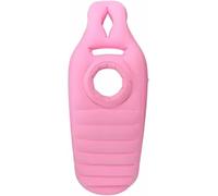Guozihao Tappetino da yoga in gravidanza, comodo, in peluche, materasso gonfiabile perforato in PVC, comodo cuscino per tutto il corpo, cuscino per dormire in gravidanza, rosa