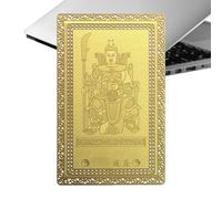 Gupcaqosjw 2026 Tai Sui Card - 2026 Tai Sui Carta di Rame,Collezione Cinese Per La Preghiera Buddha Felicità E Benedizione Nell'Anno Del Cavallo Come Decorazione Interni Per