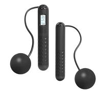 Gupcaqosjw Corda per saltare con contatore, corda per saltare senza corda, corda per saltare con palla gravit-y, corda per saltare per adulti, corda per saltare senza fili con calorie, cronometraggio