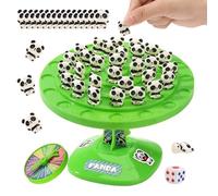 Gupcaqosjw Gioco di Equilibrio Tavoliere,Puzzle Da Tavolo Panda Tree,Giochi Educativi Di Equilibrio Con Tavola - Per Famiglie Bambini Amici Ragazzi Ragazze Viaggi Feste Compleanno Natale Calza Della