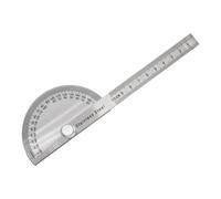 Gupcaqosjw Goniometro Angle Finder,Trova righello angolare in acciaio inossidabile | Strumento di misurazione 'angolo per disegno, lavorazione del legno, geometria matematica