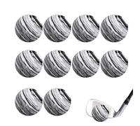 Gupcaqosjw Palline da Golf da Pratica per Giardino - 10 Palline Morbide Allenamento - Per Principianti Giovani Adulti Pratica