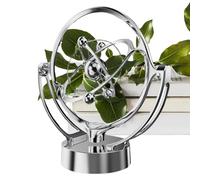 Gupcaqosjw Perpetuum Motion Toy, Perpetuum Mobile Scrivania Giocattoli da Scrivania Arte Cinetica Modello Terra, Gadget di Fisica Scientifica, Perpetuum Mobile Della Terra, Galleggiante Rotante