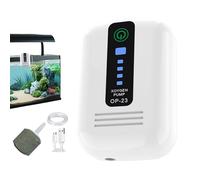 Gupcaqosjw Pompa ad Aria per Acquario,Aeratore d'Ossigeno | Pompa Portatile USB Con Di Ossigenazione Per Acquario Idroponico Silenzioso Esterno
