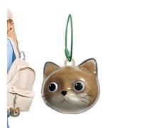 Gupcaqosjw Portachiavi Ricordo per Animali Domestici - Portachiavi Gatto - Bottiglietta Collezionabile per Uomo Donna Borse Conservazione Memoria Decorazione