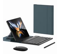 GUPENAA Custodia con Tastiera per Huawei Mate XT/X6, Tastiera Wireless Magnetica Rimovibile con Supporto per S Pen [Tastiera + Custodia + Penna Capacitiva],Verde