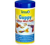 Guppy Colour, Mangime in Mini Fiocchi per Pesci Tropicali, 250 Ml