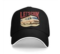 GUPUOOU Streetwear Cappelli da papà di Colore Puro Lascia Cucinare Cappello da Uomo Visiera Parasole Cappellini da Baseball Breaking The Bad Serie TV Cappello con Visiera, per Tutte Le Stagioni