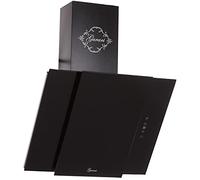 GURARI 171 60 BL Pr, cappa aspirante 60 cm, vetro bianco, 1000 m³/h, 4 livelli, display, aspirazione dei bordi, telecomando, aspirazione/circolazione