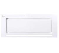 GURARI Cappa aspirante 217 WH 90 Pr, cappa aspirante da incasso 90 cm, in bianco, vetro bianco, 1000 m³/h, strisce LED, cappa, estrazione, cappa aspirante, telecomando