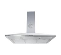 Gurari Cappa Aspirante a parete 90 cm ❖ GCH C 147 IS 9 N In Acciaio Inox ❖ Motore 1000 m³/h, 3 Livelli di Potenza, Filtri in Metallo Lavabili ❖ Cappa da Cucina Modalità Scarico e Ricircolo