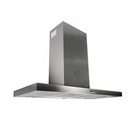 GURARI cappello da parete GCH F 118 120 IS, cappello da cucina 120 cm, 1000m³/h, 3 livelli, cappello estrattore, cappello, cappello di scarico, cappello di ricircolo, LED
