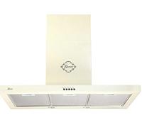 GURARI cofano a parete GCH 461 BG 9, cofano da cucina 90cm, crema, 1000m³/h, 3 stadi