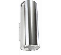 GURARI cofano a parete GCH V 380 36 IS PRIME, cappa a colonna 36 cm, acciaio inox, 1000m³/h, 4 livelli, telecomando, cofano a parete, cofano di scarico o ricircolo, PER MONTAGGIO A PARETE