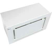 GURARI GCH E 217 WH 70 Prime N + tubo, cappa aspirante 70 cm, vetro bianco, 1000m³/h