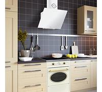 GURARI GCH E 612 Cr r + GCH D 286 WH 6 Prime, vetro ceramika, Range Coocker, 60 L, Crema + cofano cottura, cofano a parete, aria di scarico/ricircolo aria