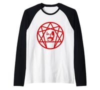 Gurdjieff E L'Enneagramma Maglia con Maniche Raglan