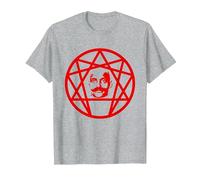 Gurdjieff E L'Enneagramma Maglietta, Uomo, Grigio Melange, 3XL