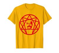 Gurdjieff E L'Enneagramma Maglietta, Uomo, Oro Brillante, XL