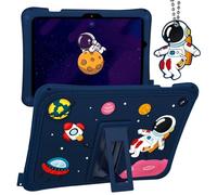 Gurgitat Custodia per Samsung Galaxy Tab A8 10.5-Tab A8 2021 Custodie con supporto Carino Cool Cartoon Space Men Spacemen Charm Cavalletto Protettiva Astronauta Galaxy A8 Tablet Cover per Samsung Tab