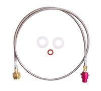 Guriayus Adattatore Co2 Tubo di collegamento rapido per rinfreschi da 1,5 m per CO2 più , compatibile con carbonatatore d'acqua DUO/TERRA/ART, CGA320