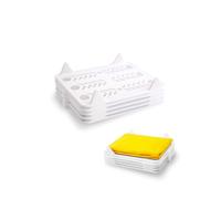 Gurlideo Organizer per magliette, vestiti e armadi, impilabile, comodo vassoio pieghevole per bambini e adulti, per piegare i vestiti in camera da letto per pantaloni, pantaloncini, camicie