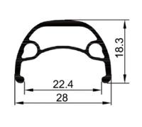 Gurpil Ruota Anteriore Da Mtb Btt 27.5´´ 6b Disc Black