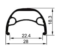 Gurpil Ruota Anteriore Da Mtb Nainer 29´´ 6b Disc Black