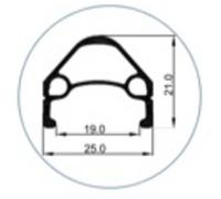 Gurpil Ruota Anteriore Da Mtb Xm 27.5´´ 6b Disc Black