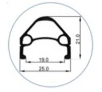 Gurpil Ruota Anteriore Da Mtb Xm 27.5´´ Tubeless Black / Black