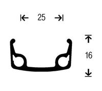Gurpil Ruota Anteriore Zac 30 36t Bmx 20´´ Black