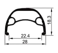 Gurpil Ruota Posteriore Da Mtb Btt 8-11s 27.5´´ 6b Disc Black