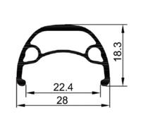 Ruota posteriore Gurpil Neu 475 Noir