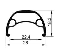 Gurpil Ruota Posteriore Da Mtb Nainer 29´´ 6b Disc