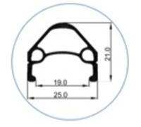 Disco ruota posteriore a vis Gurpil Xm-1 V-Brake 6 trous Noir